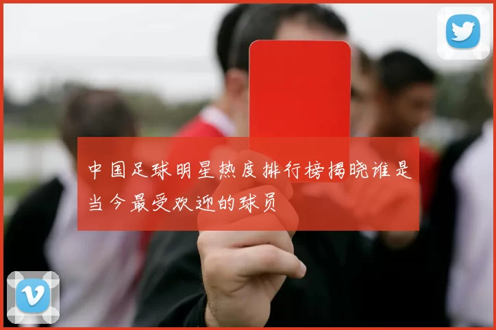 中国足球明星热度排行榜揭晓谁是当今最受欢迎的球员