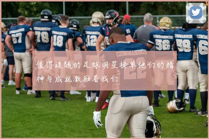 值得追随的足球明星榜单他们的精神与成就激励着我们