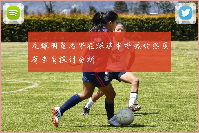 足球明星名字在球迷中呼喊的热度有多高探讨分析